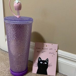 Purple Glitter Starbucks Venti Cup - China Released